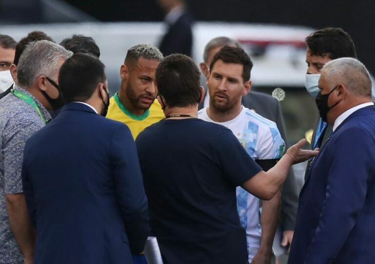 Anvisa paralisa jogo entre Brasil e Argentina pelas Eliminatórias