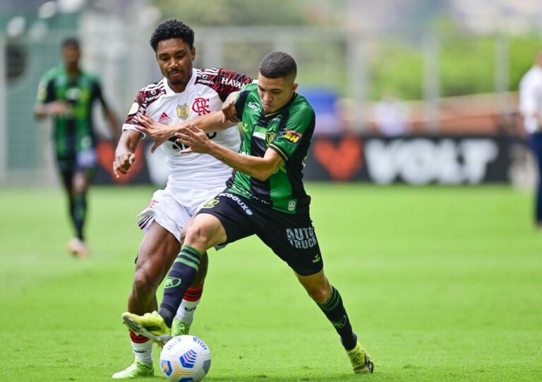 América-MG e Flamengo empatam pelo Brasileiro