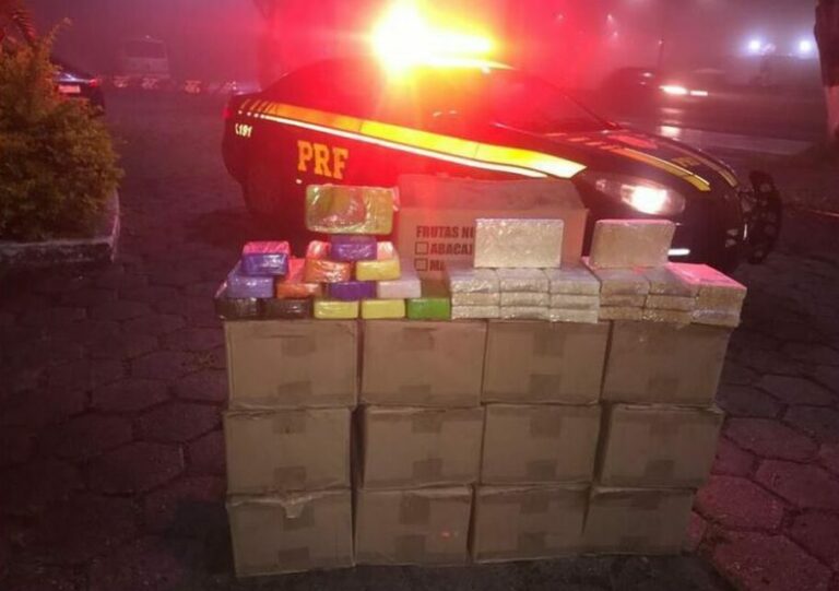 PRF apreende mais de 400 kg de cocaína pura em rodovia federal do Rio