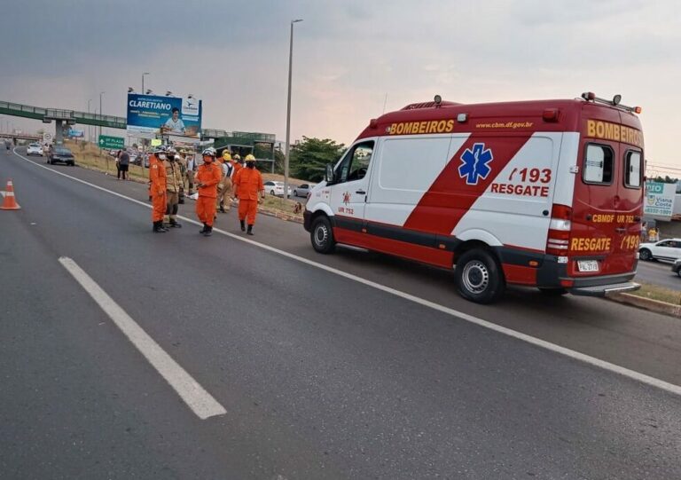 Mulher morre atropelada ao tentar atravessar EPTG