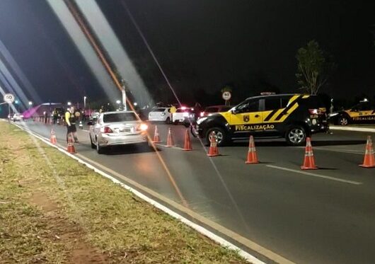 Detran flagra 202 motoristas alcoolizados