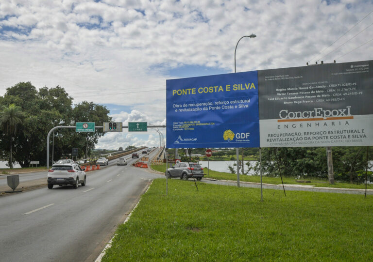 Ponte Costa e Silva vai ganhar passarela para pedestres e ciclovia