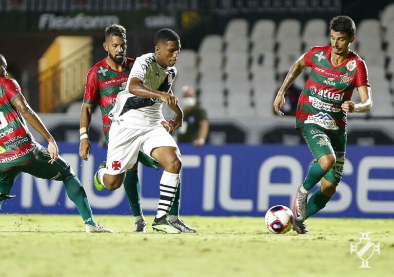 Esportes Vasco enfrenta Portuguesa buscando a liderança do Campeonato Carioca