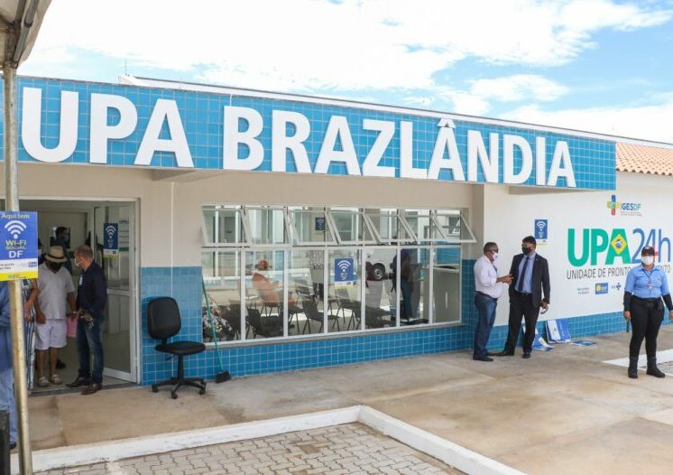 Ibaneis inaugura UPA em Brazlândia, e anuncia a construção de mais duas