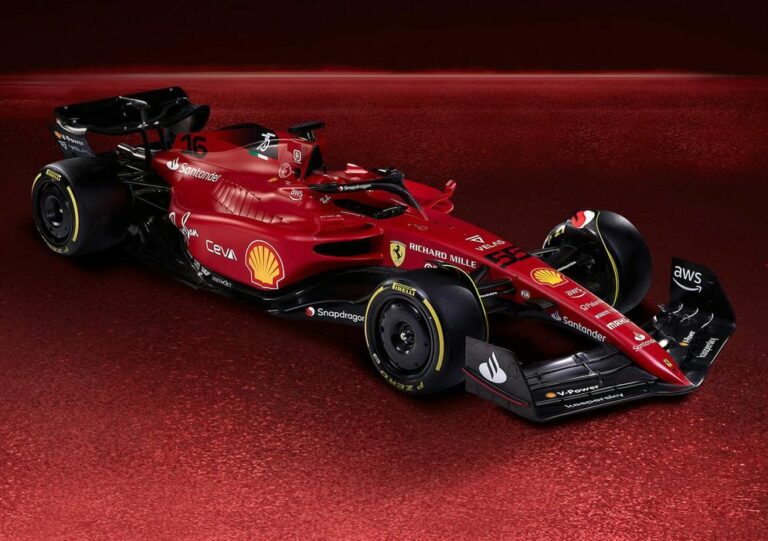 Ferrari apresenta carro para a temporada 2022