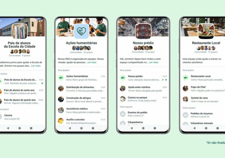 Whatsapp anuncia recurso de comunidades com vários usuários