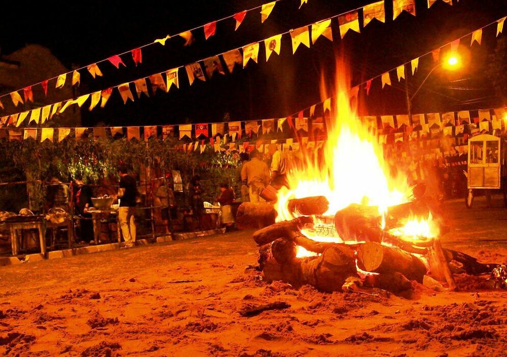 Saúde alerta para acidentes que causam queimaduras em festas juninas