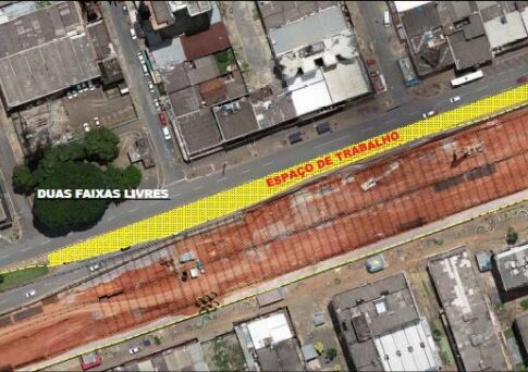 Avenida Central terá trecho interditado para obras no Túnel de Taguatinga