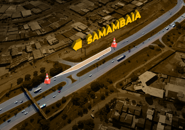 EPNB terá trecho interditado na segunda (24) para obra no Viaduto do Riacho Fundo