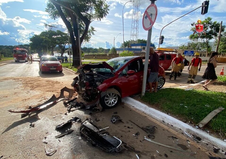 Acidentes de trânsito registrados nesta quinta-feira 24 no DF