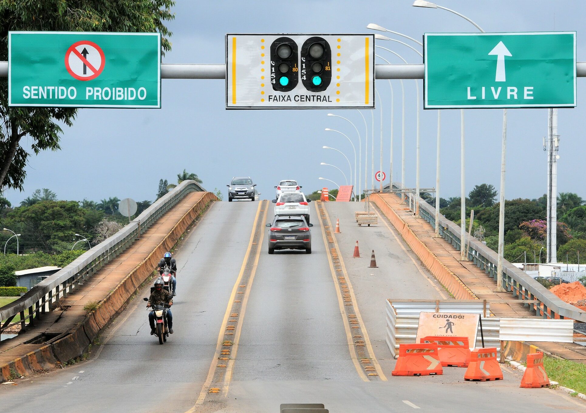 Faixa da Ponte Costa e Silva será fechada neste domingo (15) às 22h