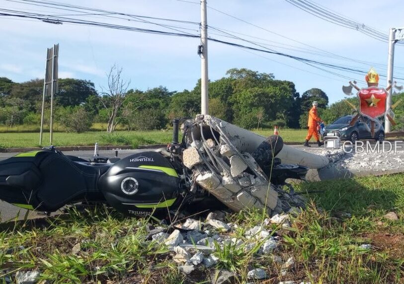 Acidente envolvendo duas motos na EPTG resulta em um óbito