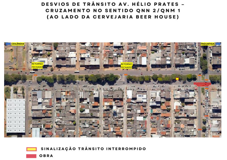 Hélio Prates será interditada na quarta-feira de cinzas para obras de revitalização