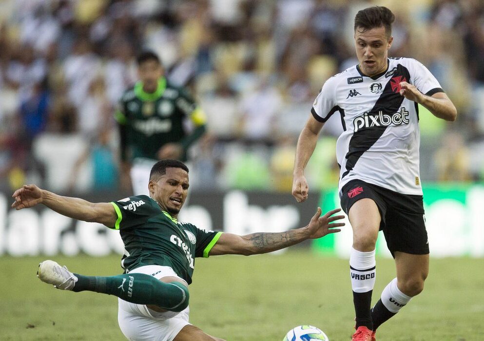 Palmeiras arranca empate com o Vasco em jogo movimentado