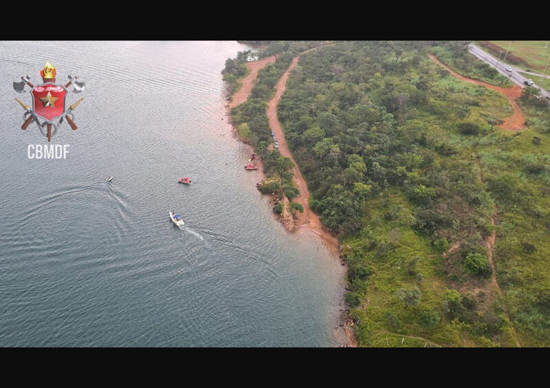 Homem morre afogado no Lago Paranoá próximo a barragem