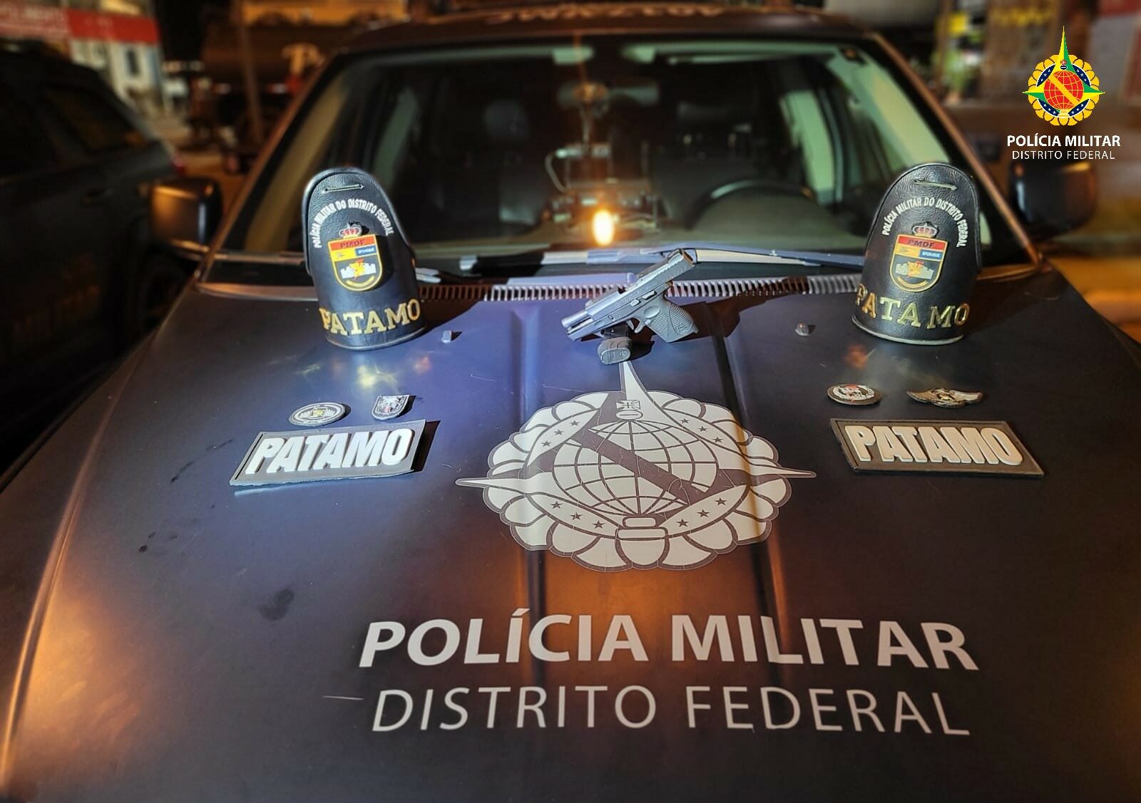 PMDF recupera carros roubados após confronto com homem de alta periculosidade