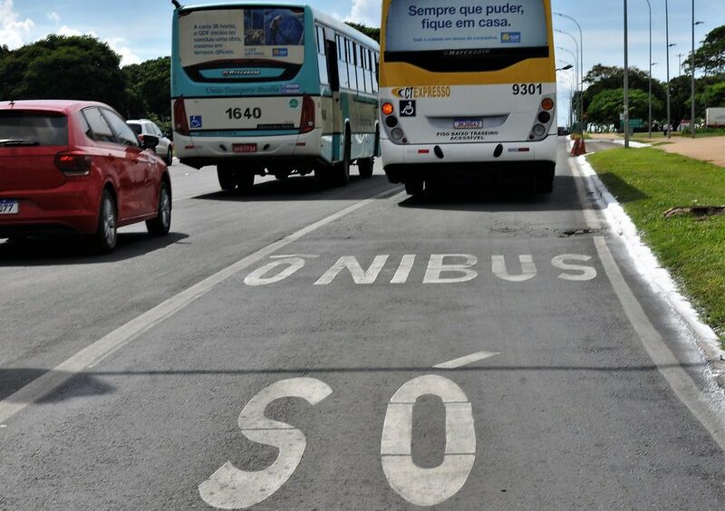 Faixas exclusivas do Eixo Monumental estarão liberadas até domingo (25)