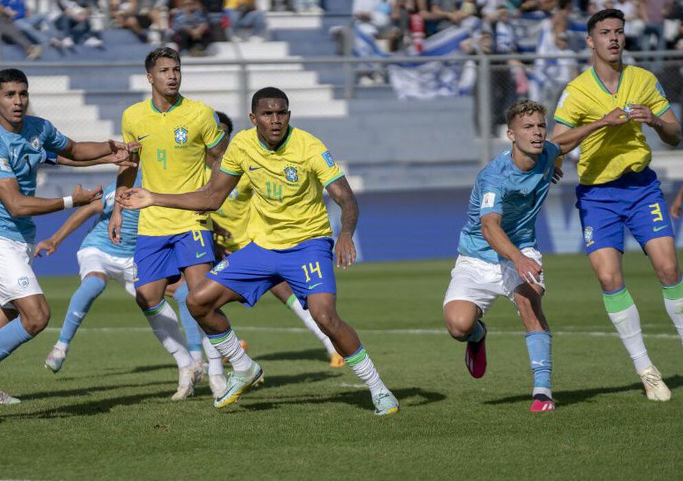 Brasil perde para Israel e dá adeus ao Mundial sub-20 de futebol