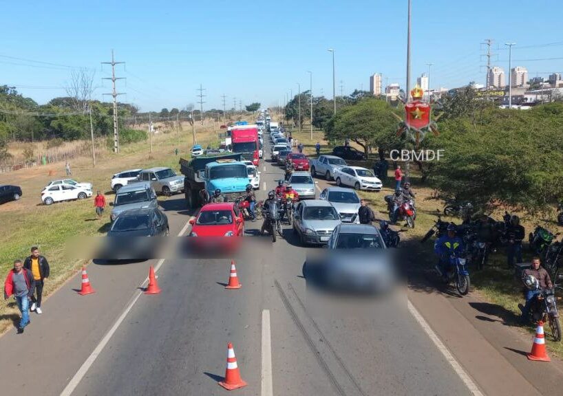 Homem é transportado em estado grave após ser atropelado na BR 060