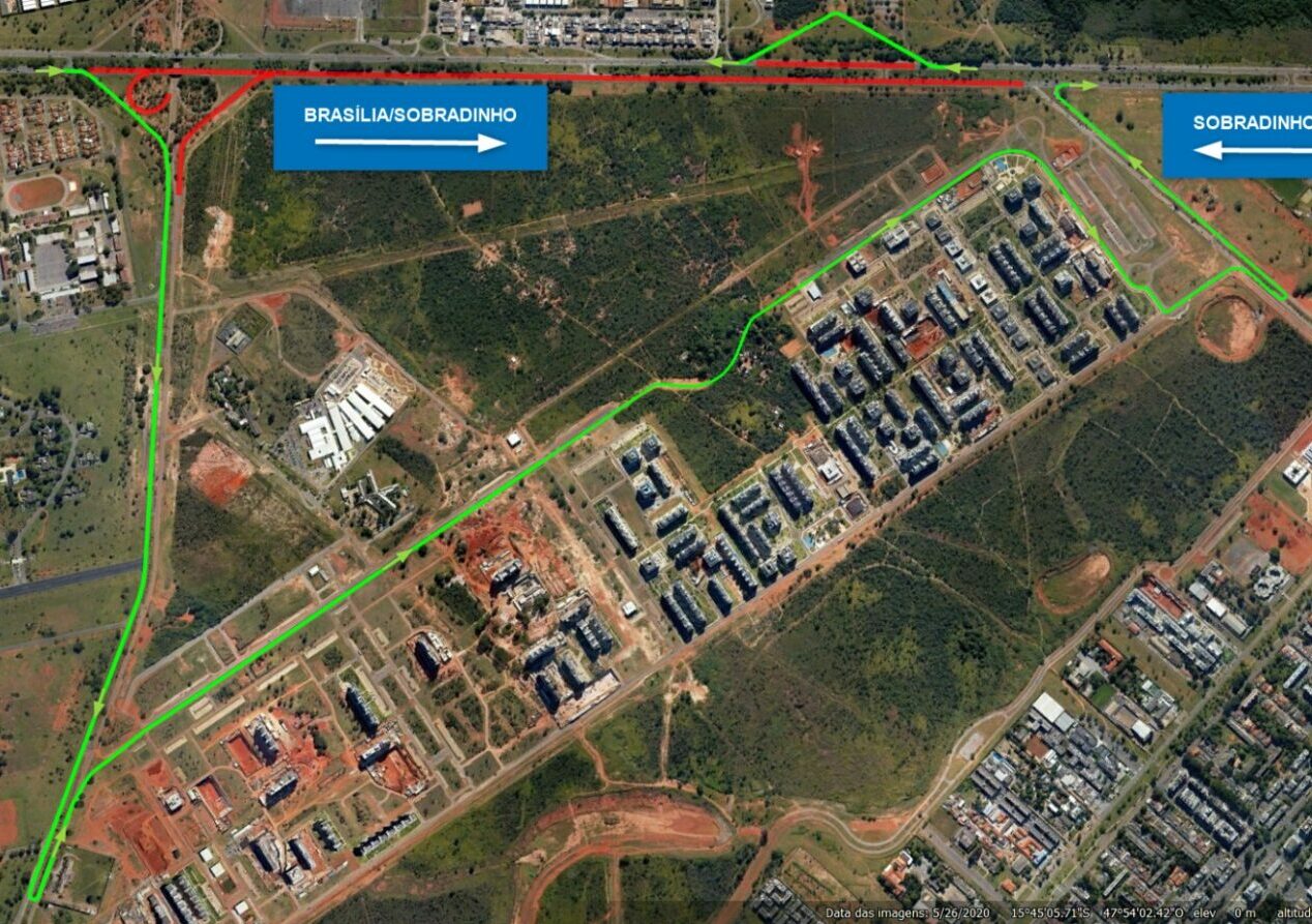 Trecho da Epia Norte será bloqueado neste domingo (20)