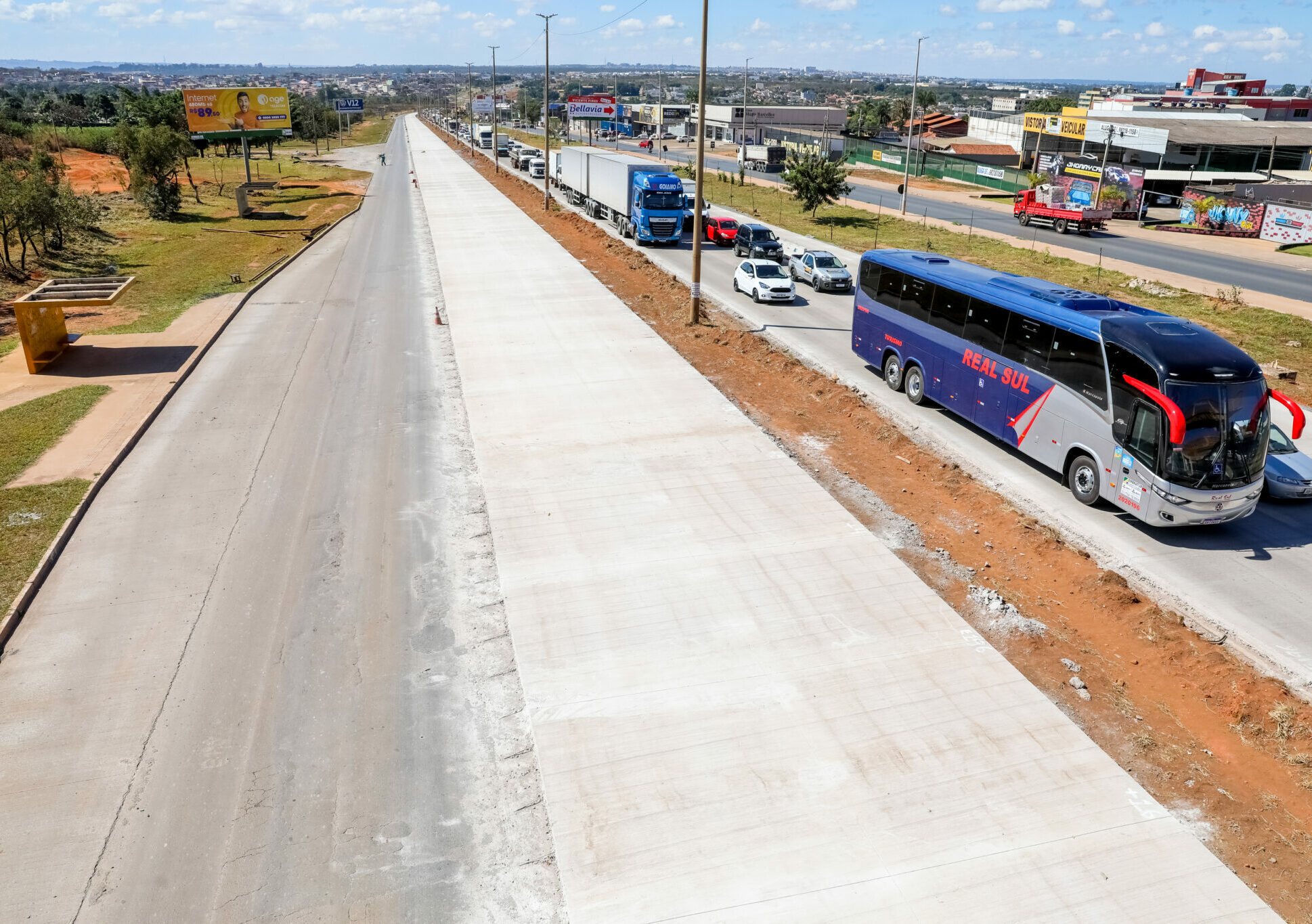 Trânsito na pista norte da Estrutural será desviado a partir de segunda (2)