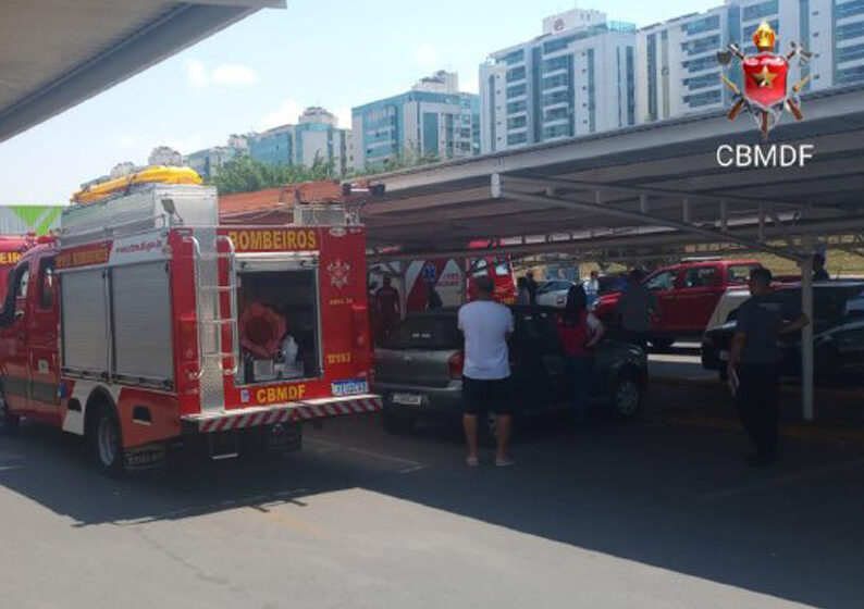 Homem sofre Parada Cardiorrespiratória em estacionamento de supermercado em Brasília