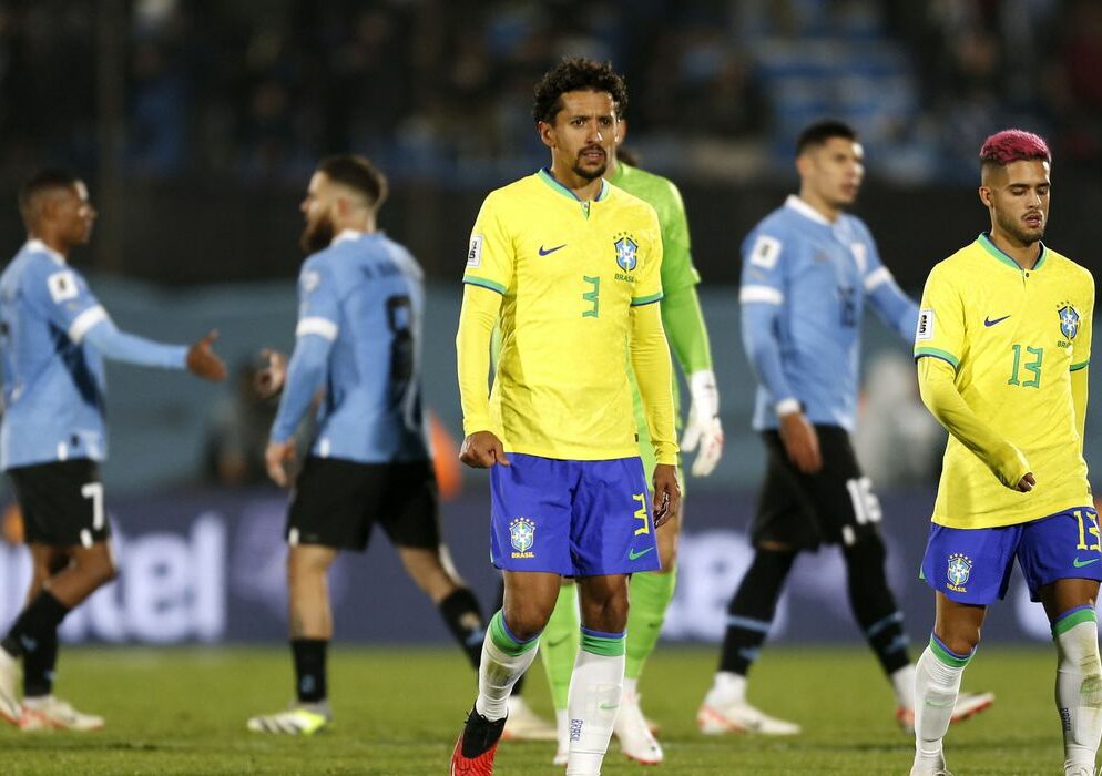 Eliminatórias: Brasil perde para Uruguai em noite para esquecer