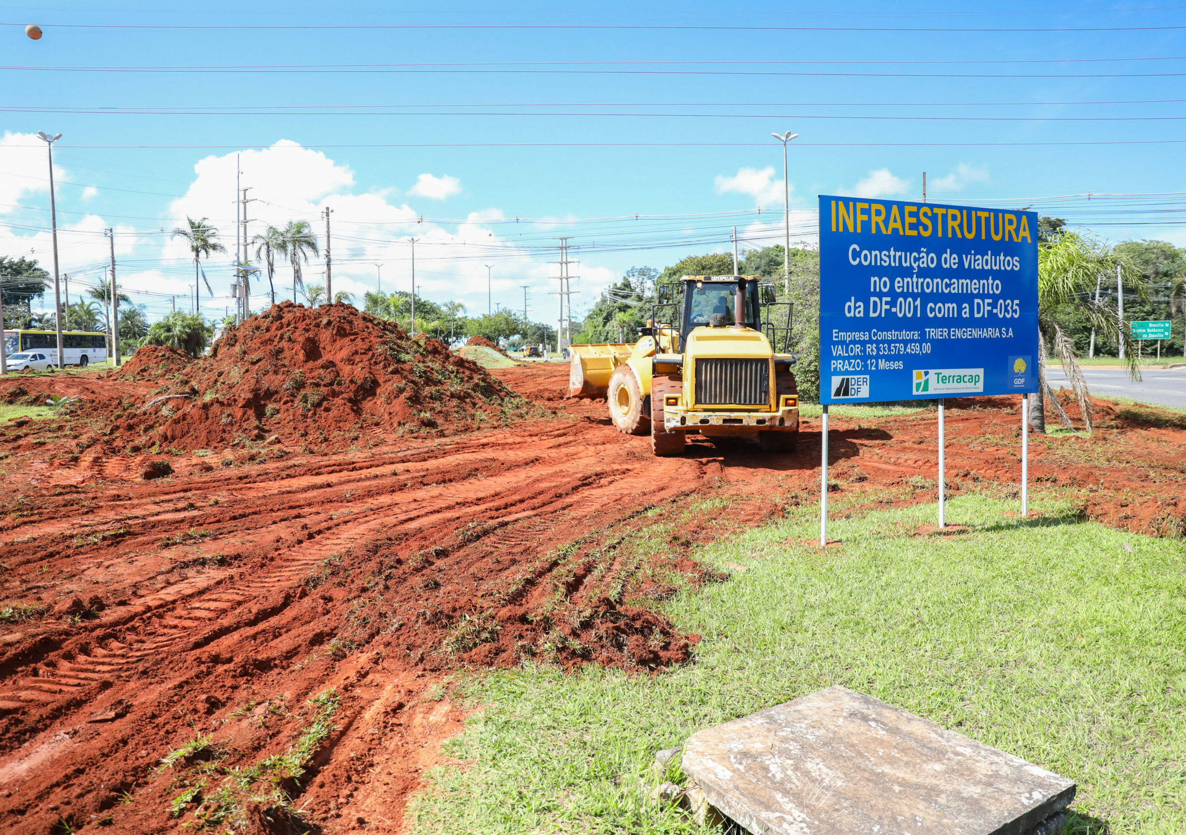 Alteração em trecho da DF-001 no Jardim Botânico a partir de segunda (30)