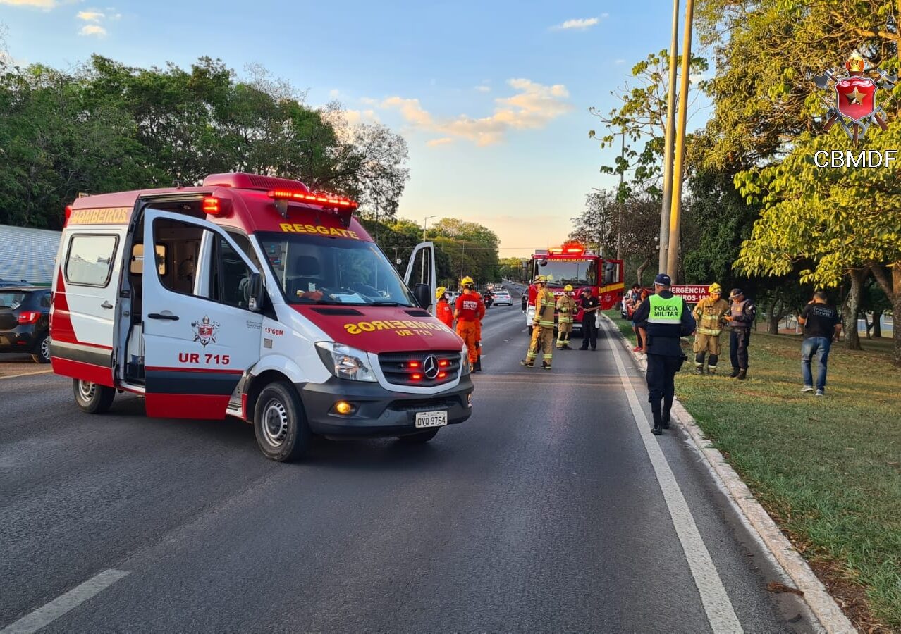 Pedestre veio a óbito após ser atropelado na Asa Norte