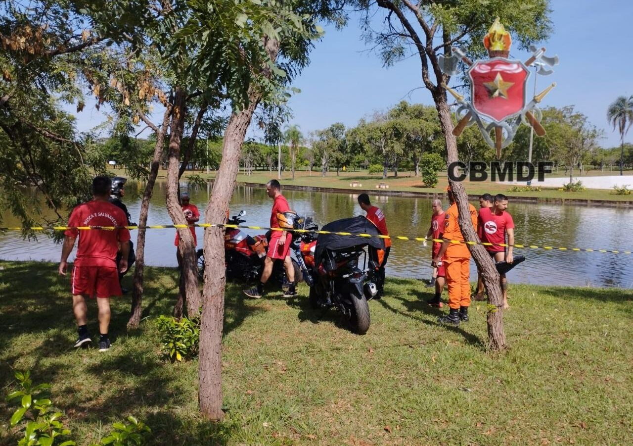 Corpo com sinais de afogamento é encontrado em Lago no Parque da Cidade