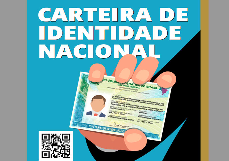 PCDF inicia emissão da Carteira de Identidade Nacional que adota o CPF como número de registro