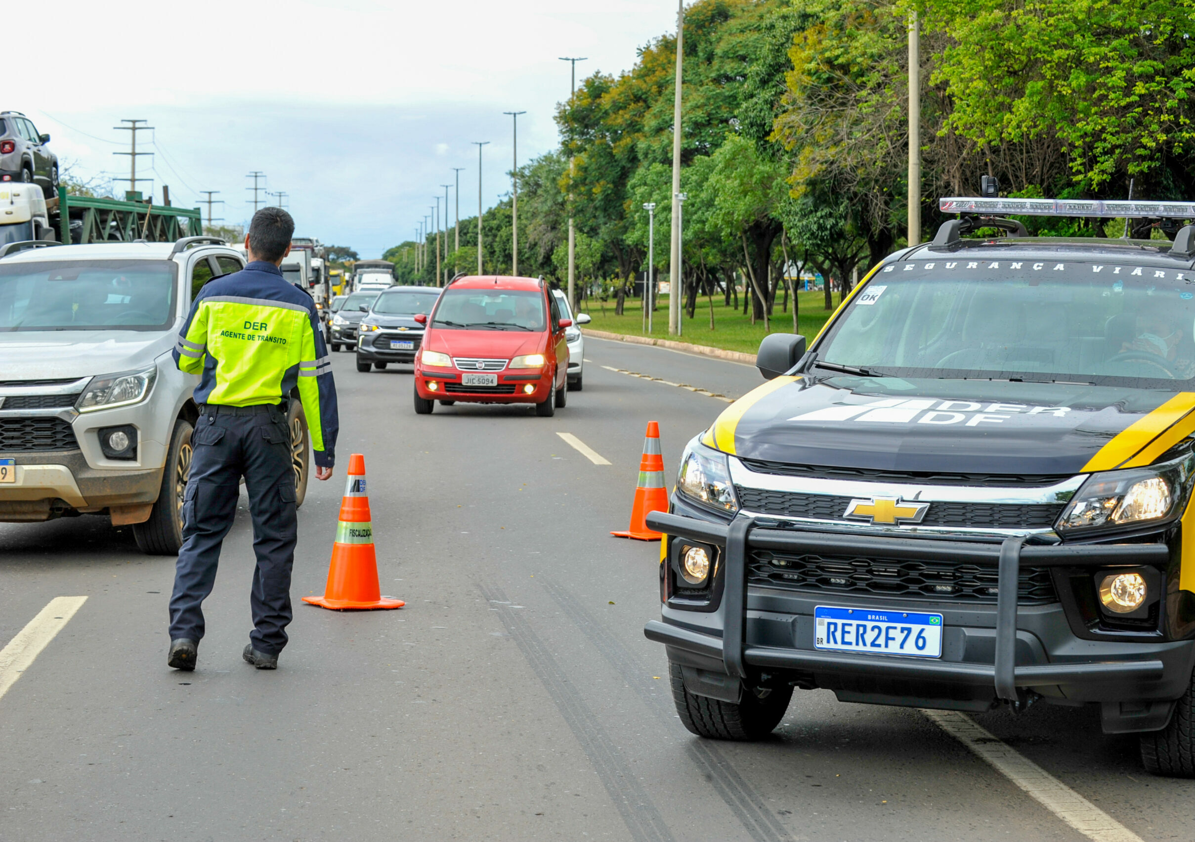 Mapeamento mostra maiores causas e locais de acidentes no DF