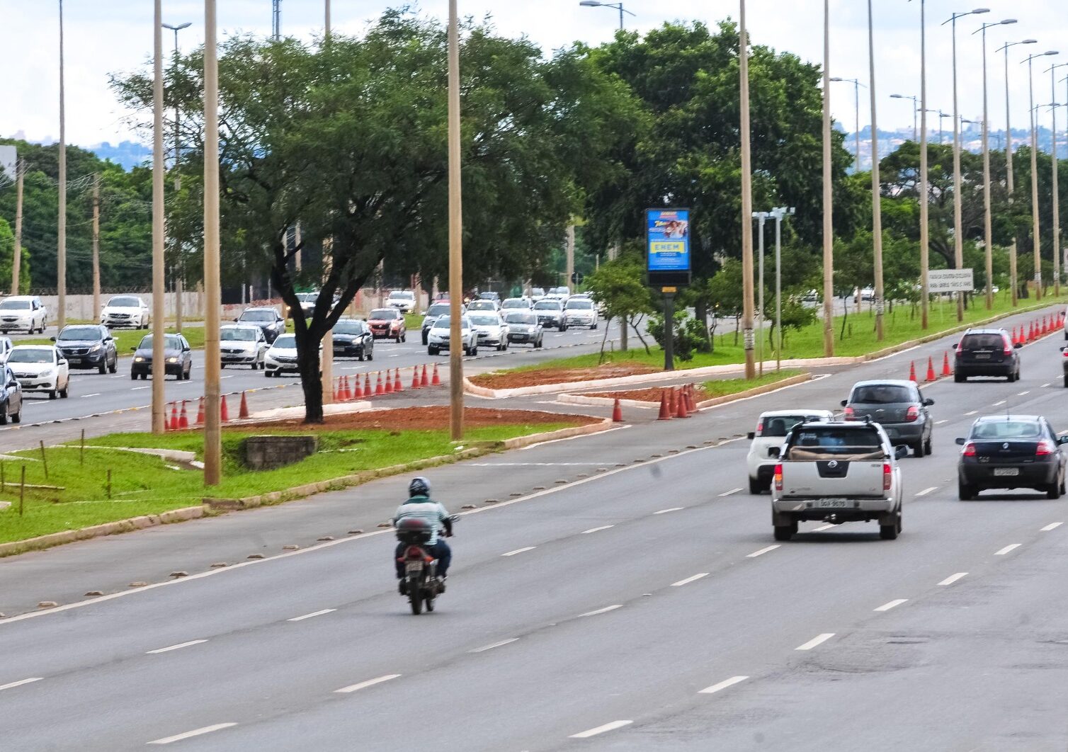 Faixas exclusivas são liberadas durante greve dos rodoviários