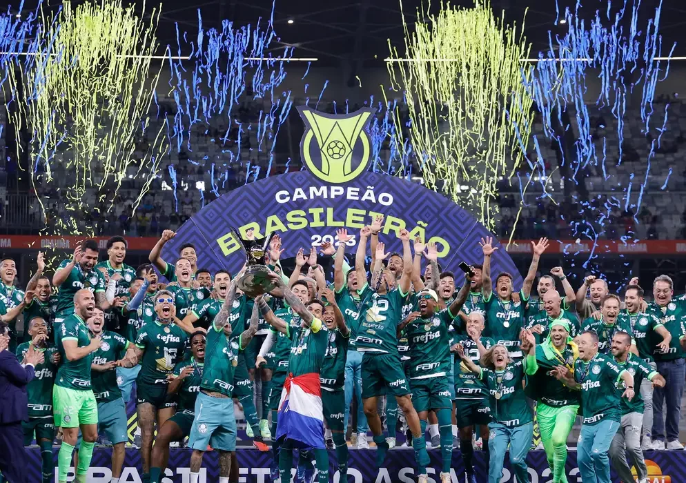 Palmeiras conquista o 12º Campeonato Brasileiro de sua história