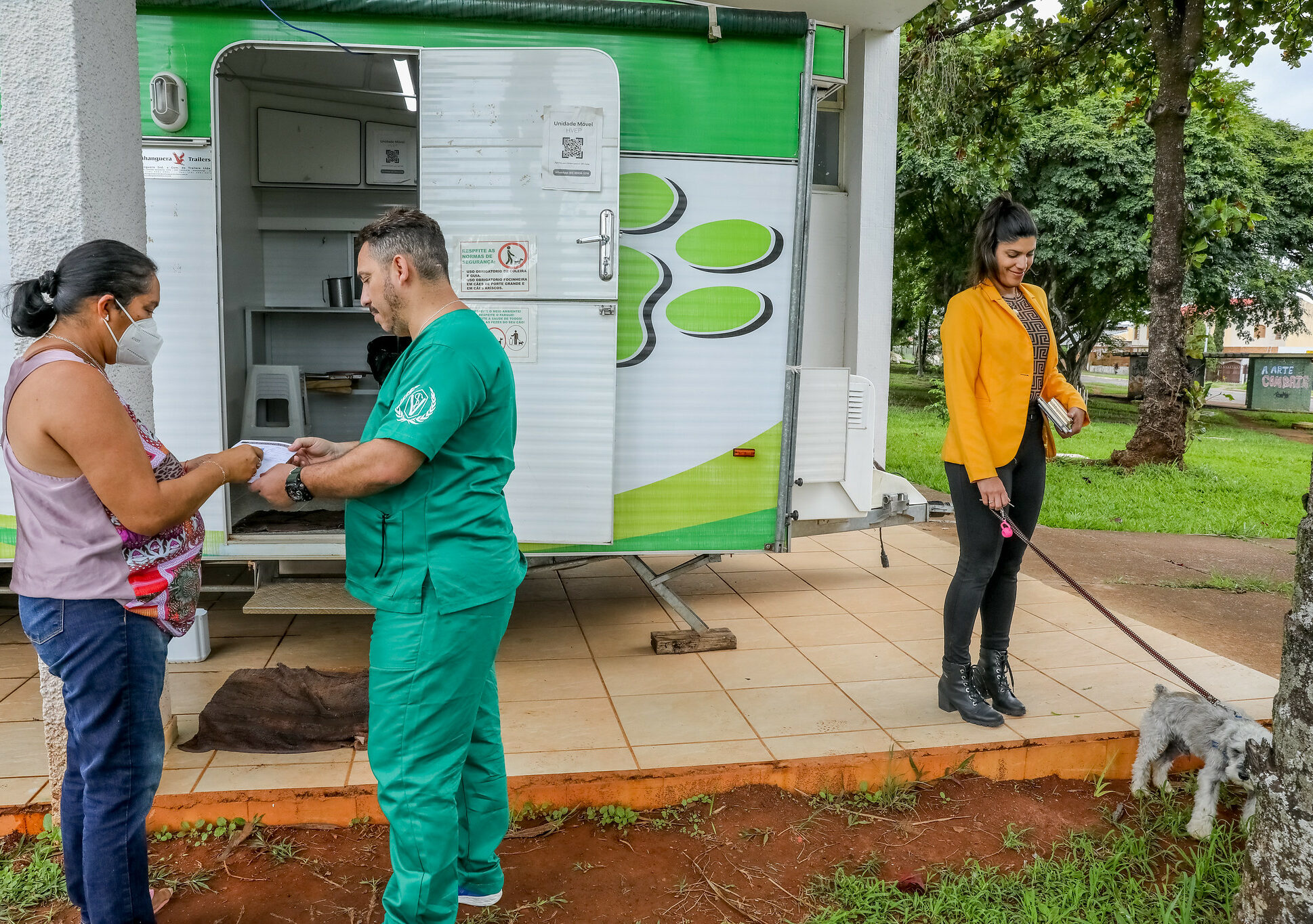 Hvep Móvel chega ao Recanto das Emas com atendimento gratuito a pets