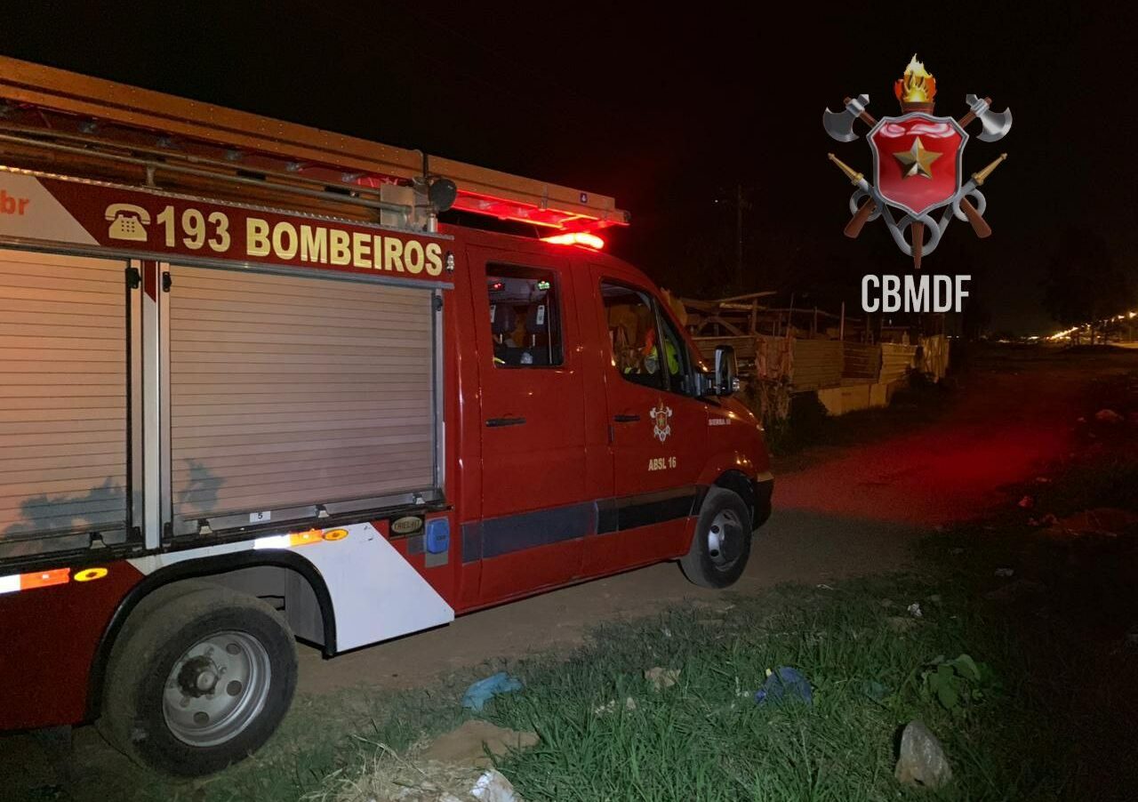 Bombeiros encontram homem morto com sinais de espancamento no Recanto das Emas