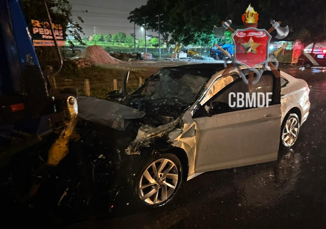 Colisão entre veículos deixa uma vítima fatal na BR-070 em Ceilândia