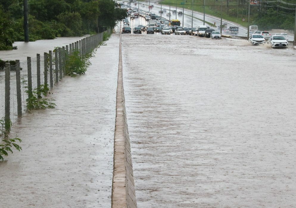 Distrito Federal sob estado de emergência por causa das chuvas