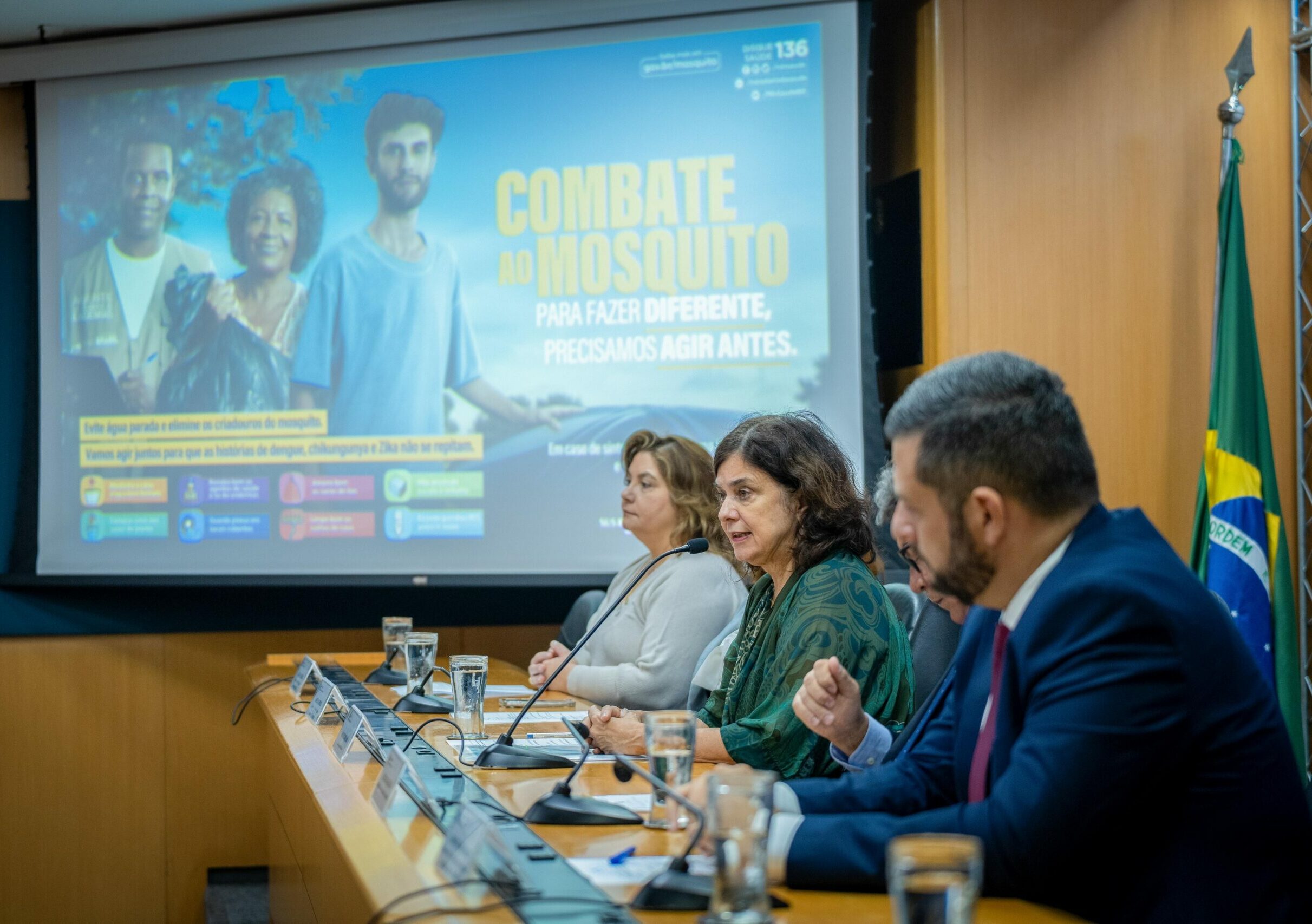 DF apresenta ações de combate à dengue em coletiva do Ministério da Saúde