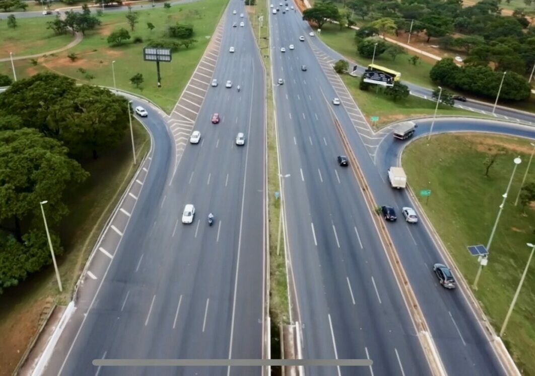 Desvio de trânsito na EPTG, sentido Eixo Monumental, começa na quarta (10)