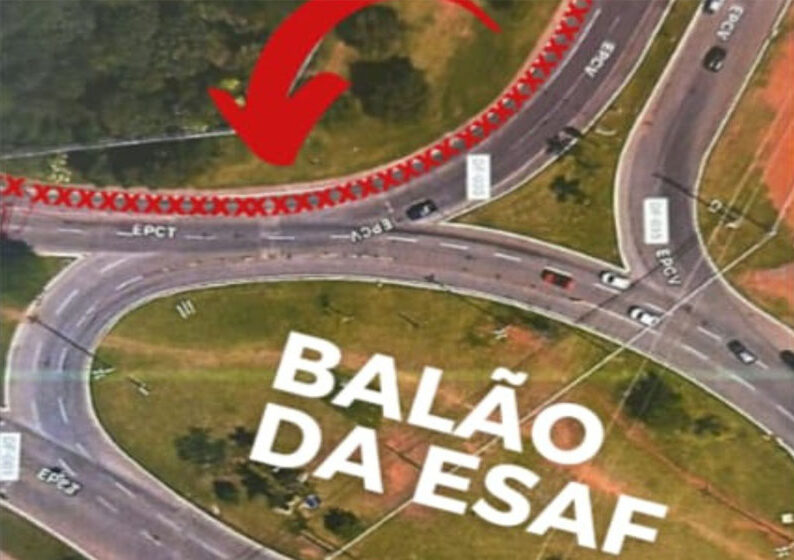 DER realizará intervenção no trânsito na altura do antigo Balão da Esaf