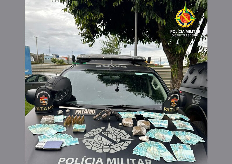 PMDF prende traficante de drogas no Itapoã