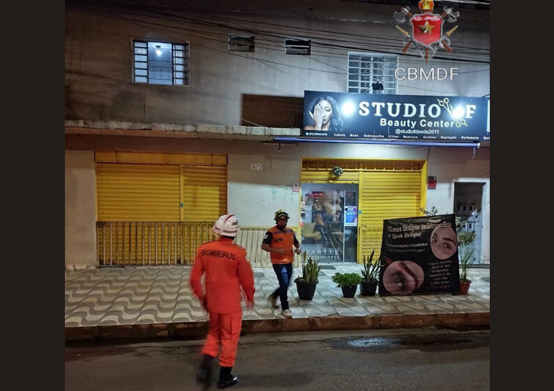 Prédio evacuado pelos Bombeiros é interditado pela Defesa Civil em Samambaia Sul