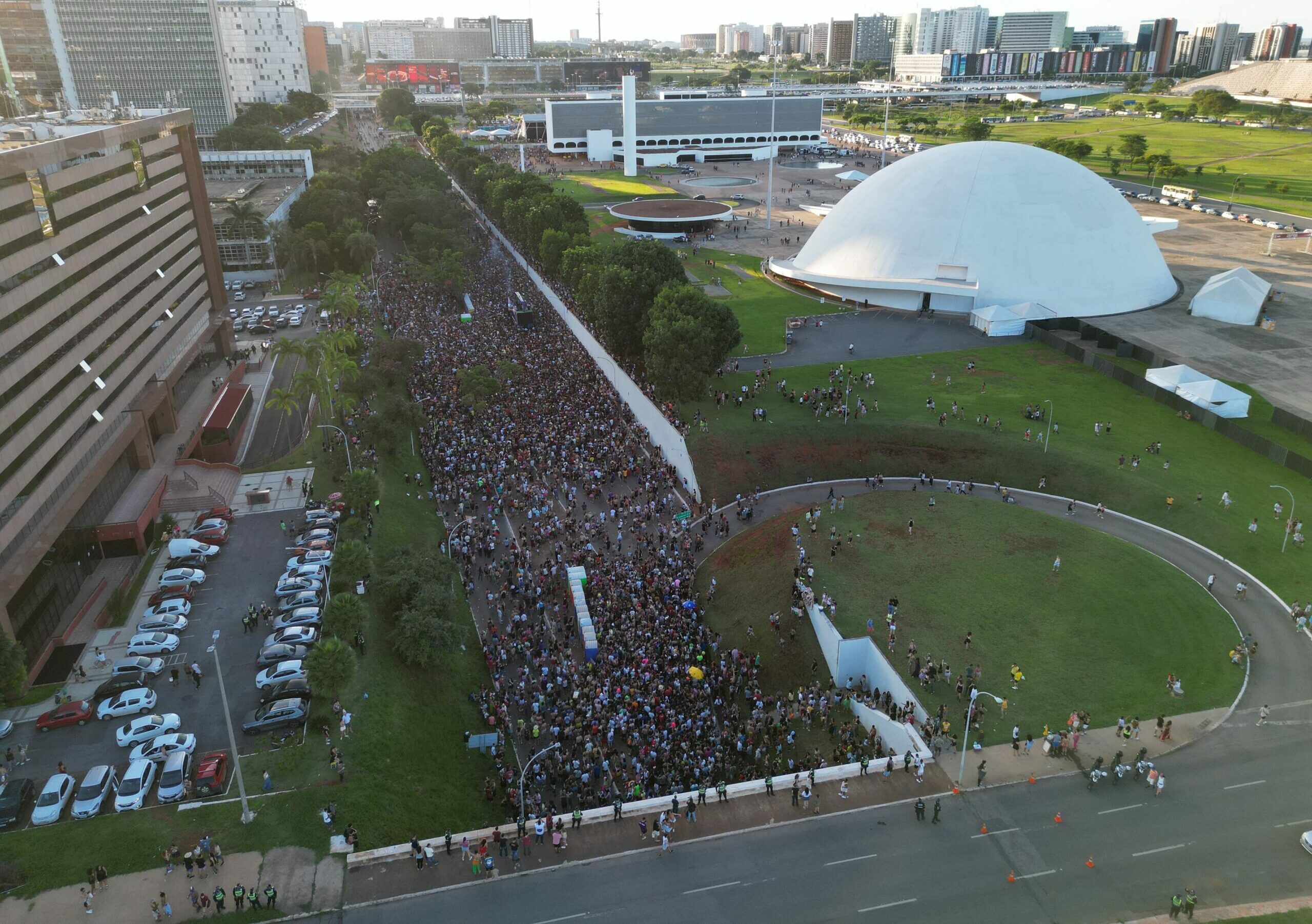 Carnaval de Brasília registra queda de 23% nas ocorrências criminais