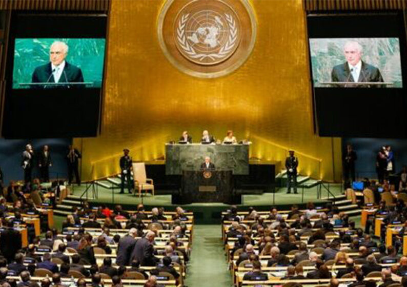 Deputado Eduardo Pedrosa participa de Conferência da ONU