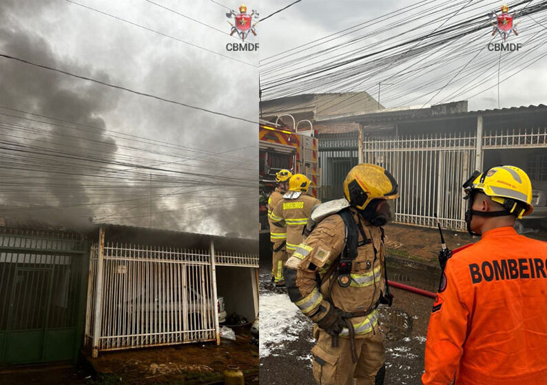 Homem provoca incêndio na residência da mãe duas vezes no mesmo dia