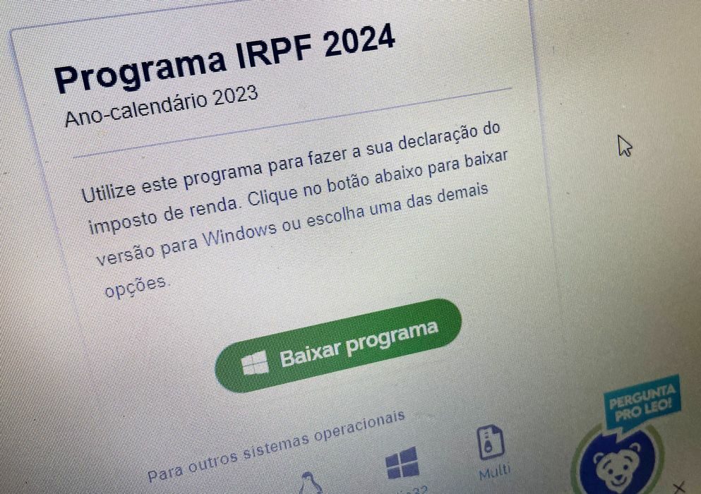 Receita já recebeu mais de 1,86 milhão de declarações do IRPF 2024