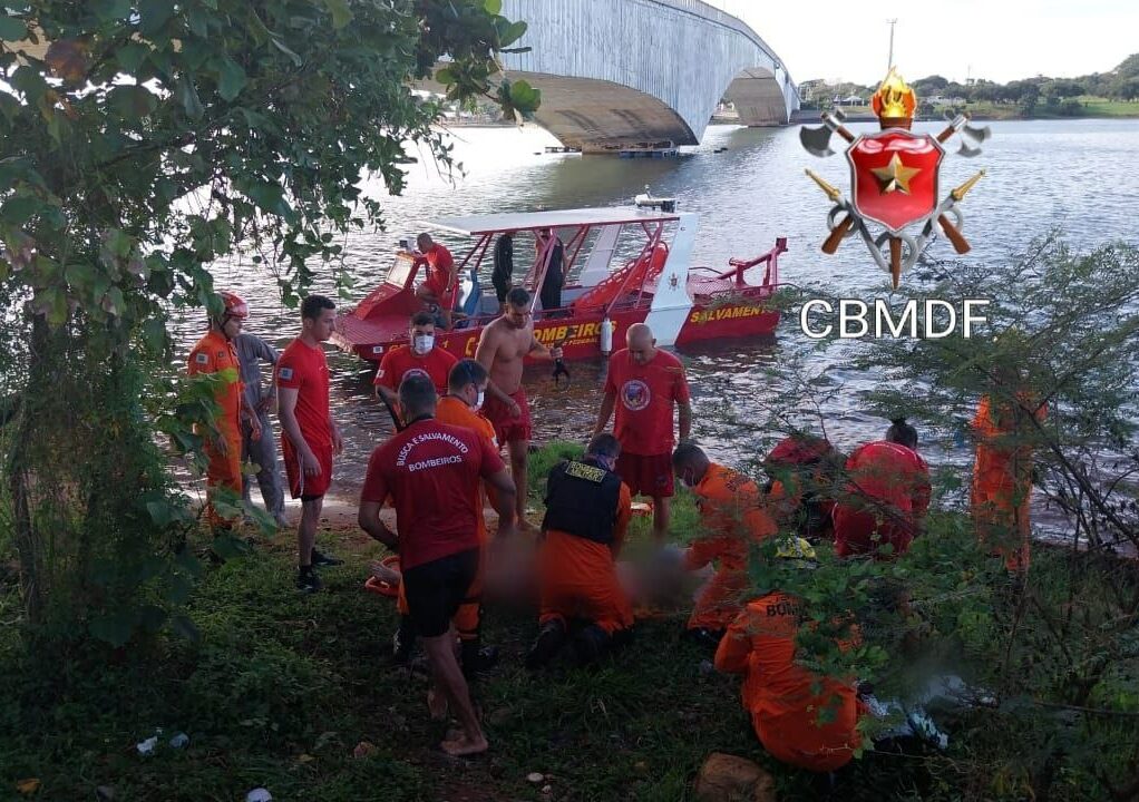 Operário que faz manutenção na ponte Honestino Guimarães se afoga no lago Paranoá