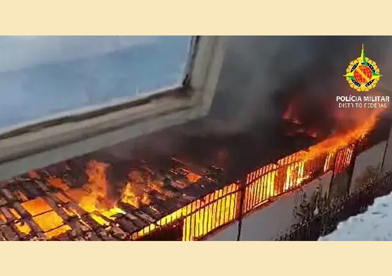 Incendiário é detido pela PMDF no Guará