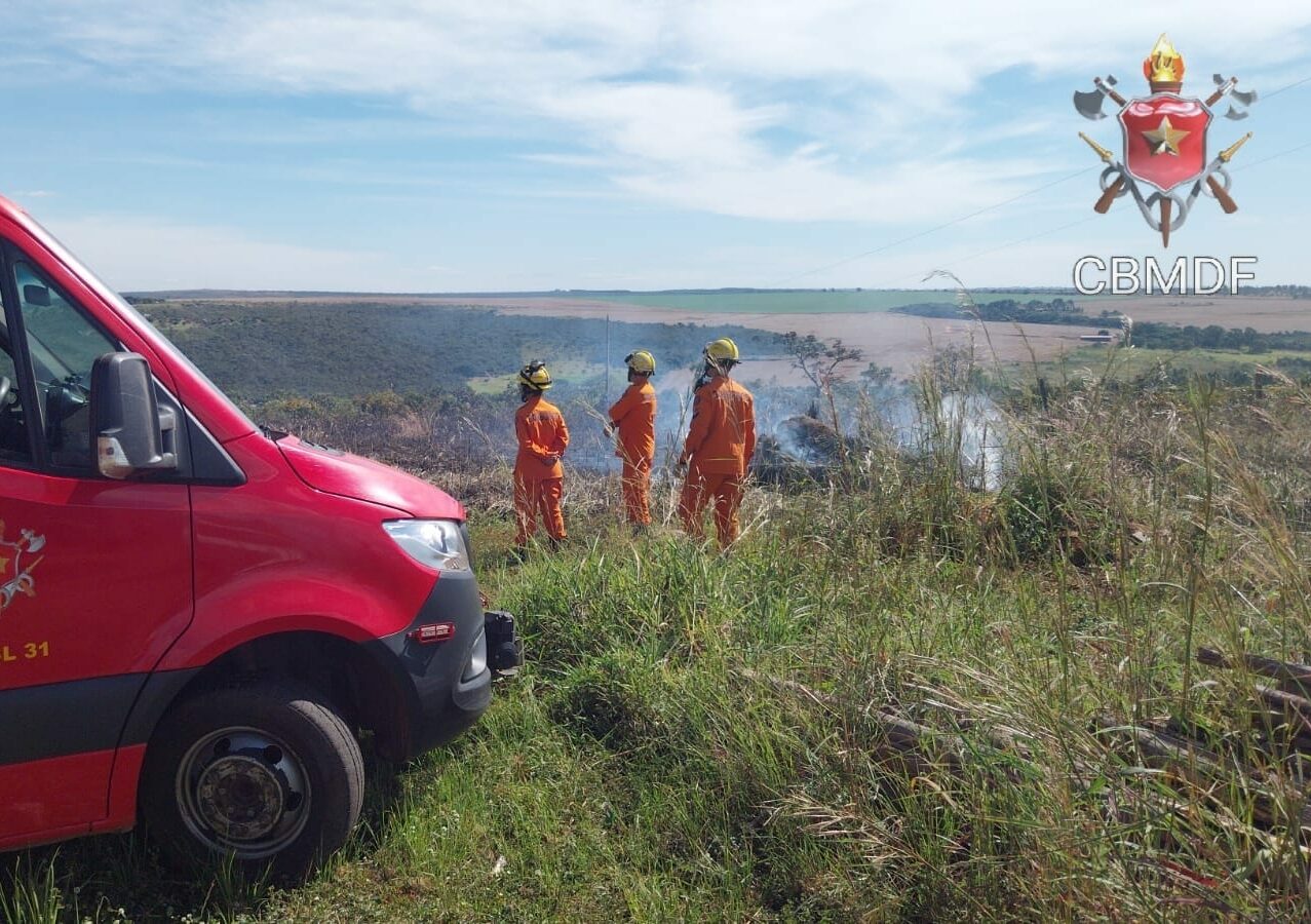 Corpo é encontrado em incêdio florestal na região do Setor Habitacional do Tororó